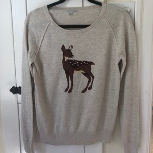 Cute + comfy deer sweater